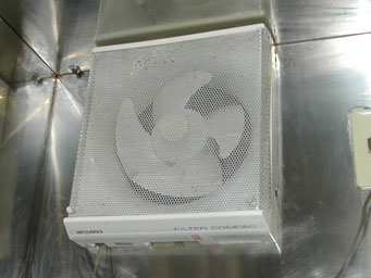 キッチン(お台所)換気扇の取替施工事例